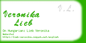 veronika lieb business card